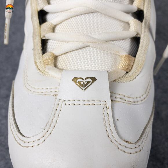 Roxy Snowboard Boots White Gold Track Lace Model Retro Style Women's Size 8.5 - Picture 14 of 16